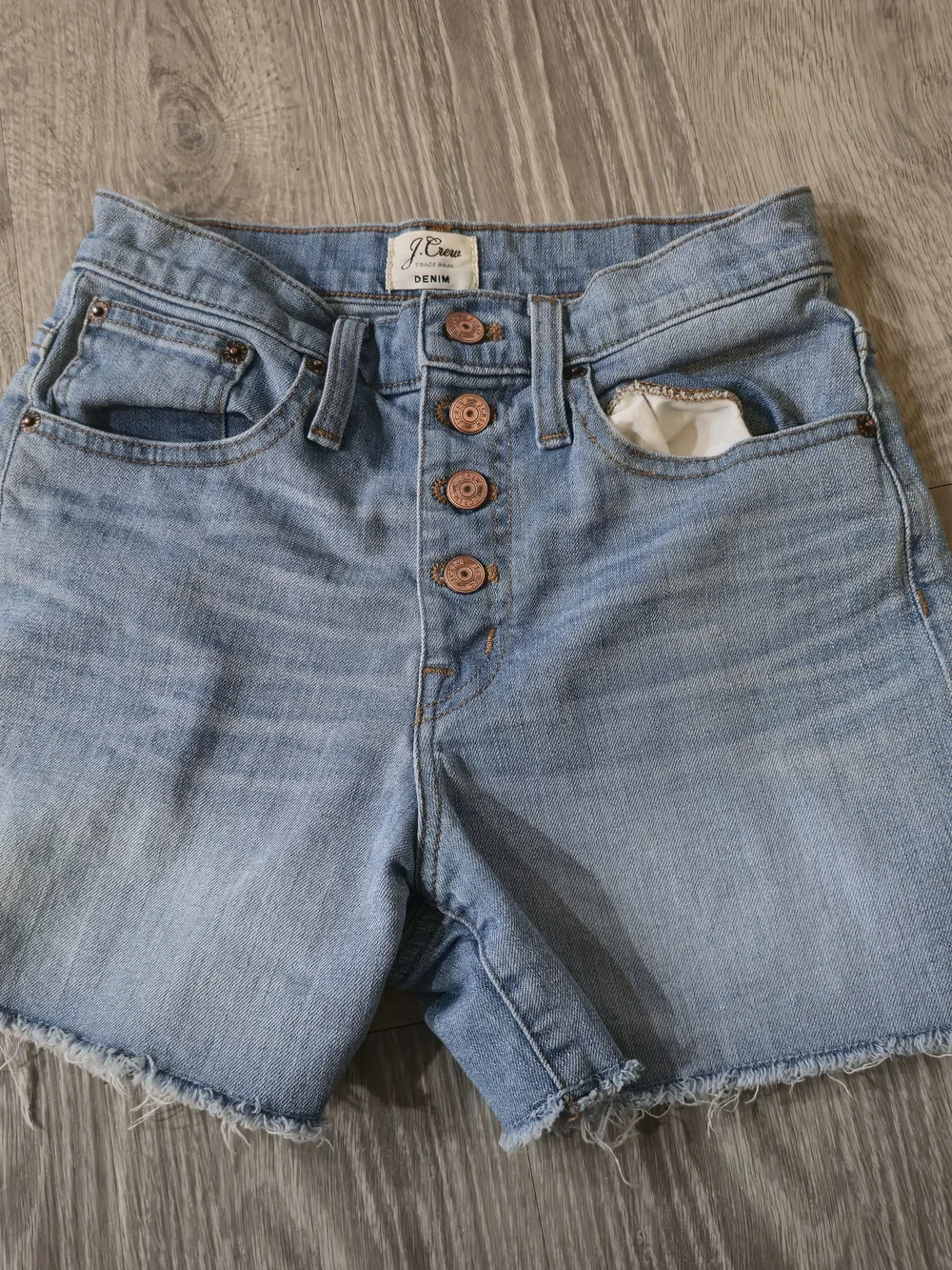 J. Crew Light Blue Denim Women's Shorts